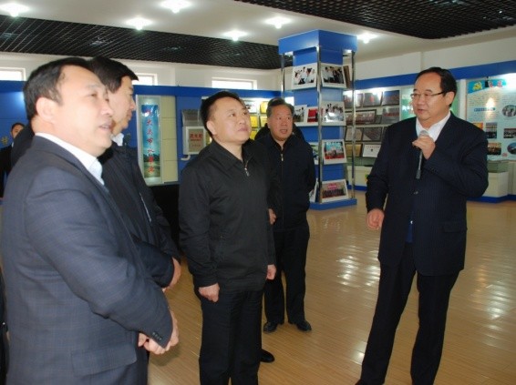 水利部副部长李国英一行莅临大禹节水集团公司调研
