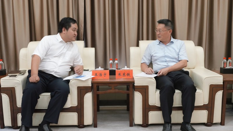 大禹动态| 集团董事长王浩宇拜访湖南省水利厅党组书记、厅长朱东铁