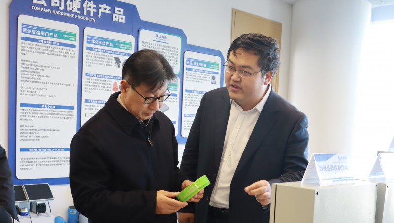 青海省省委常委、副省长、省政府党组副书记张锦刚莅临大禹节水集团考察调研