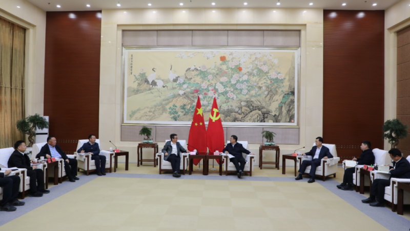 大禹动态｜大禹集团党委书记王冲一行赴定西市拜访交流，共商深化合作事宜